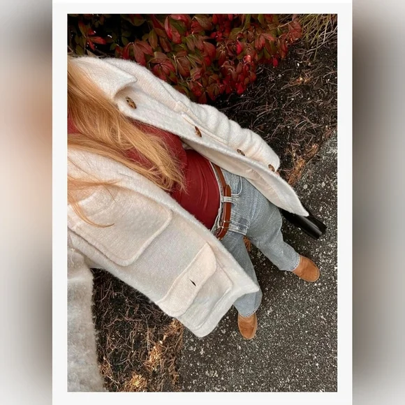 Omoone 2025 Winter Elegant Womens Pea Coat #1113 - Picture 9 of 12